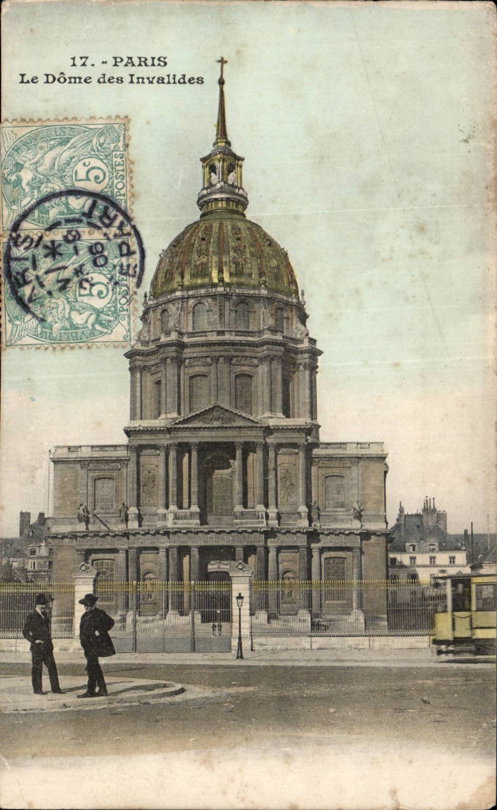 CPA Paris Le Dome des Invalides
