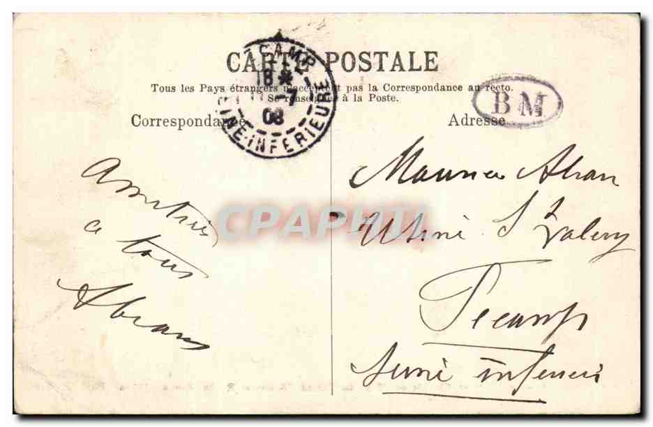 CPA DAuphine Le Lautaret Chalets de l'alpe du Villard et Roche Meane  — Verso