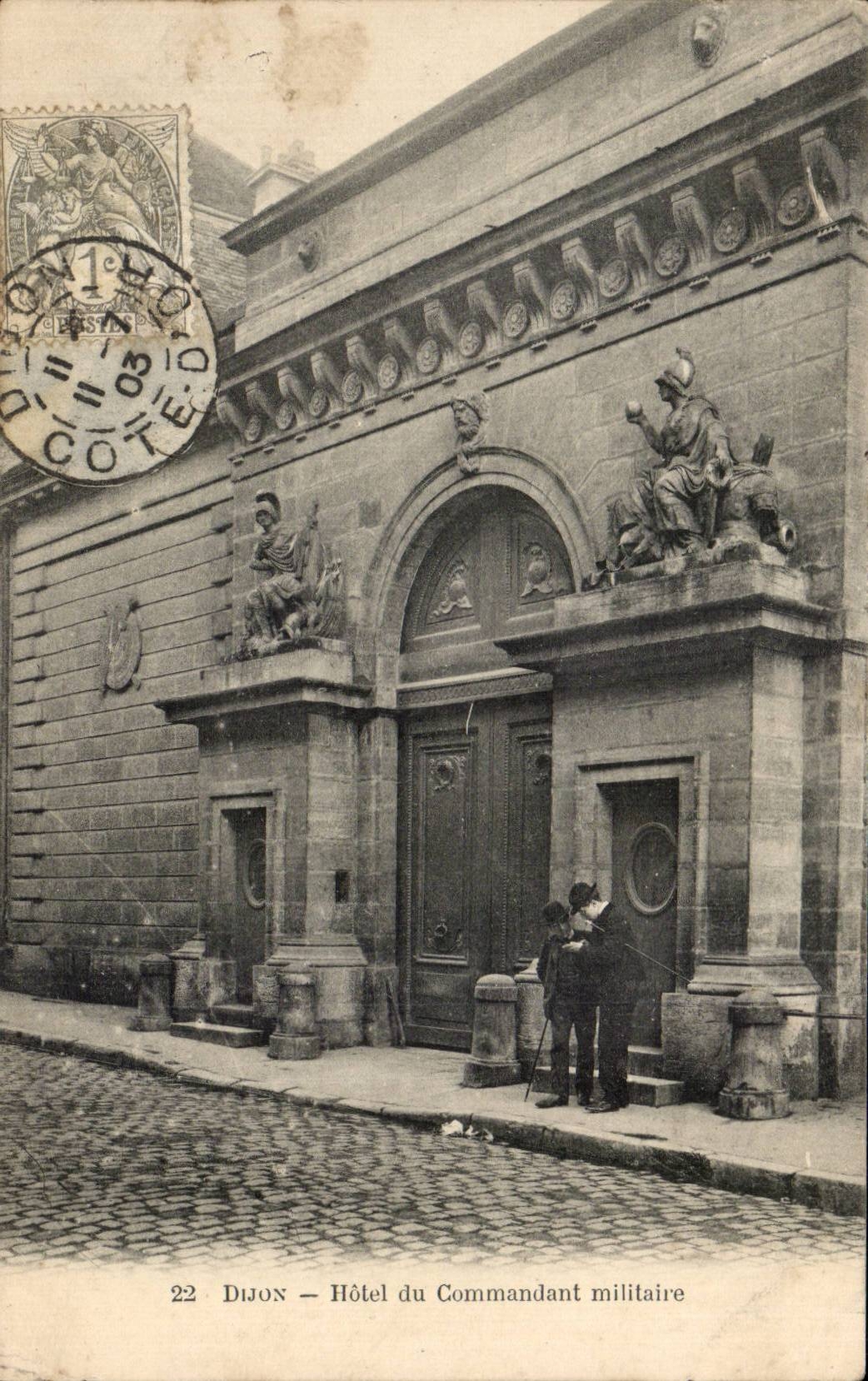 CPA Dijon Hotel du commandant militaire