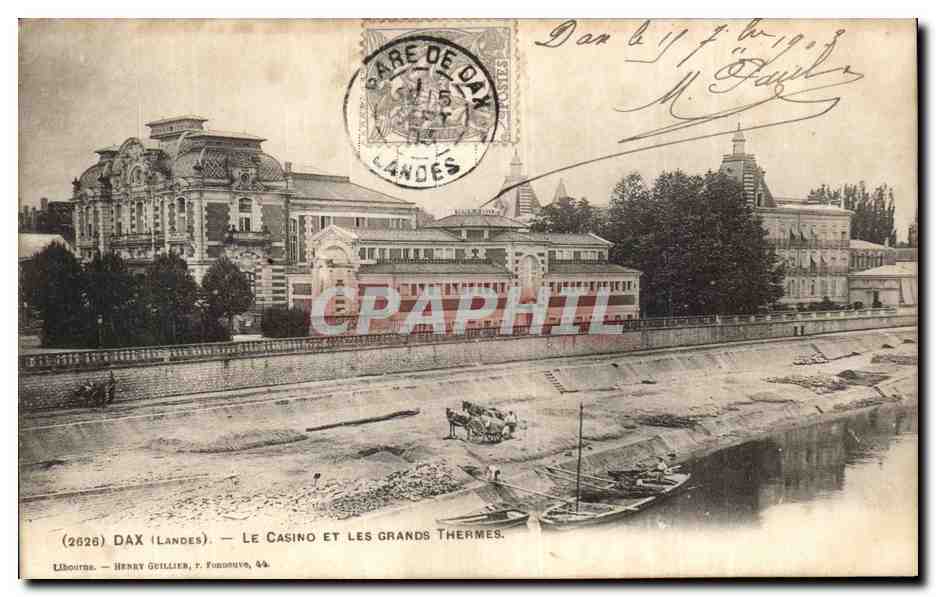DAX (Landes) — Le Casino et les Grands Thermes — Henry Guillier, P. Foronuevo, 44
