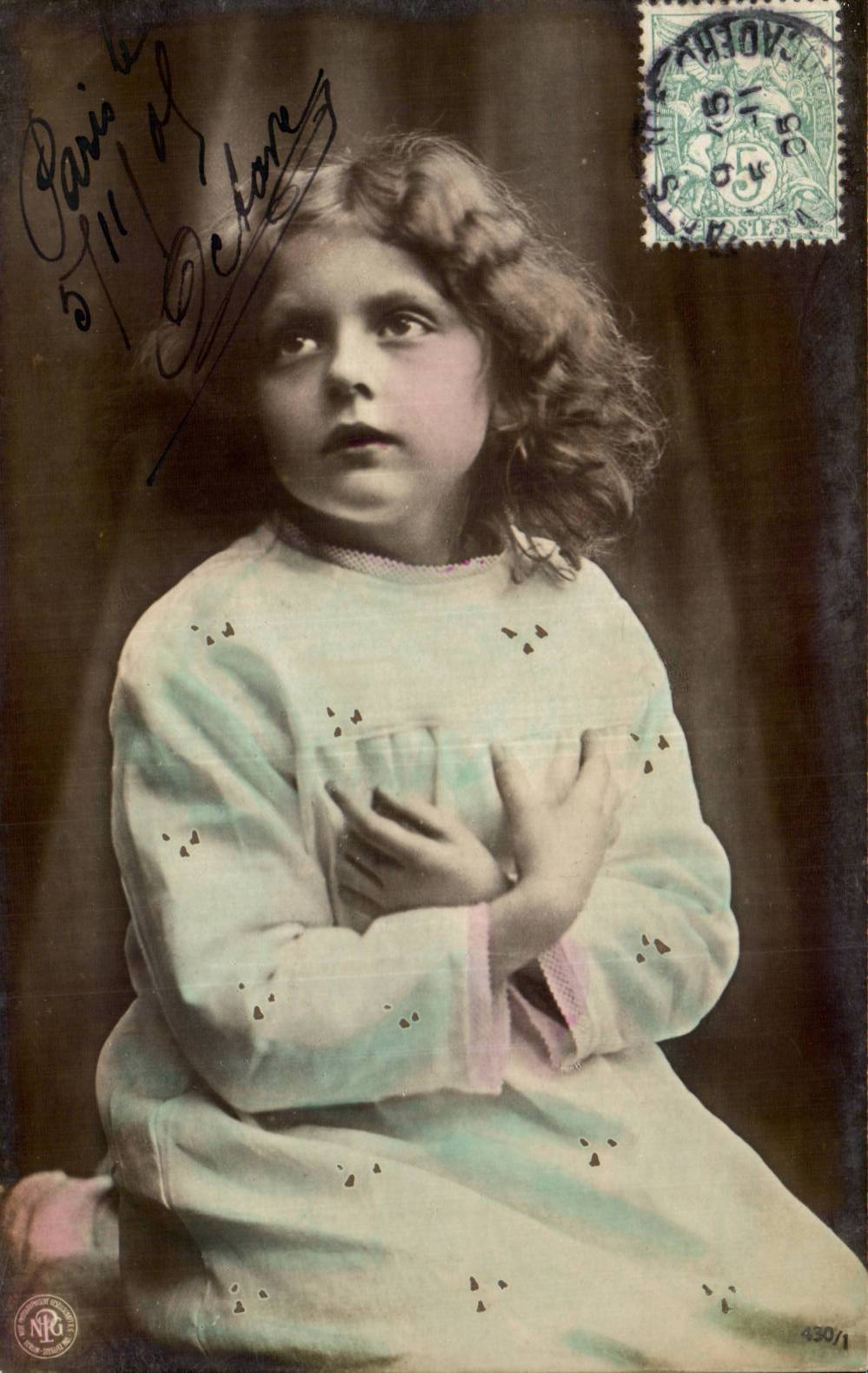CPA Fantaisie Enfant