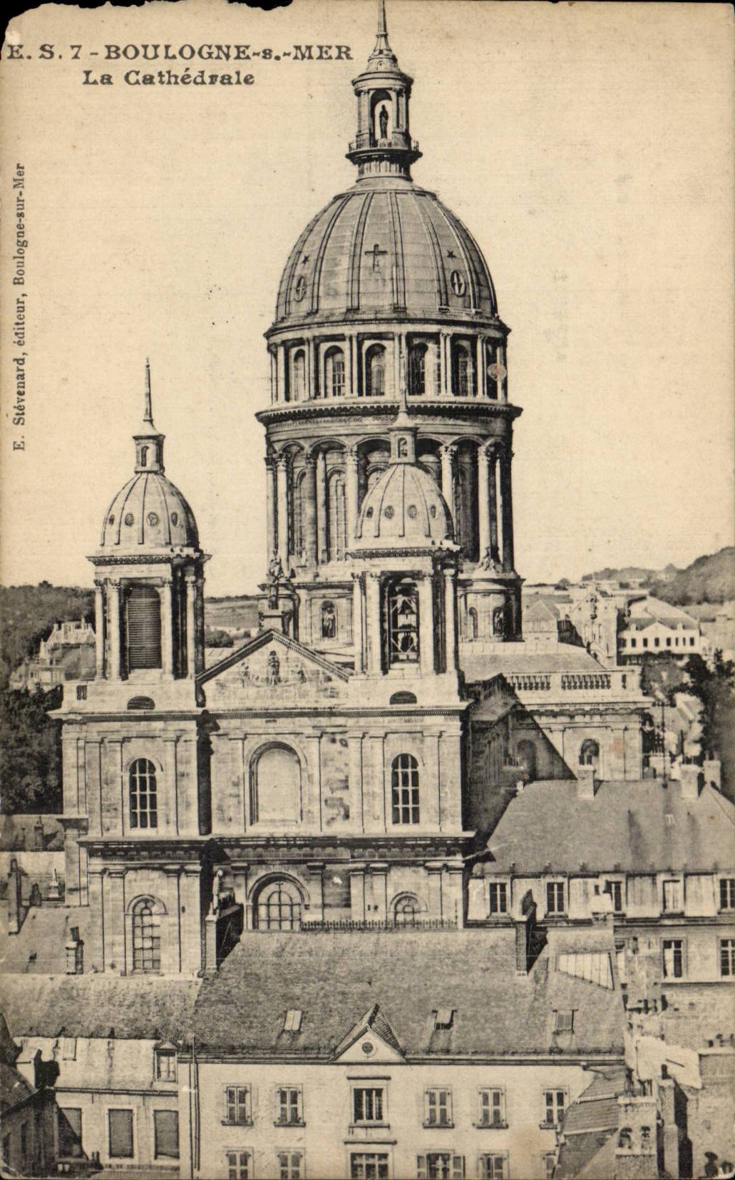 Boulogne-sur-Mer — La Cathédrale — E. S. Sévenard, éditeur