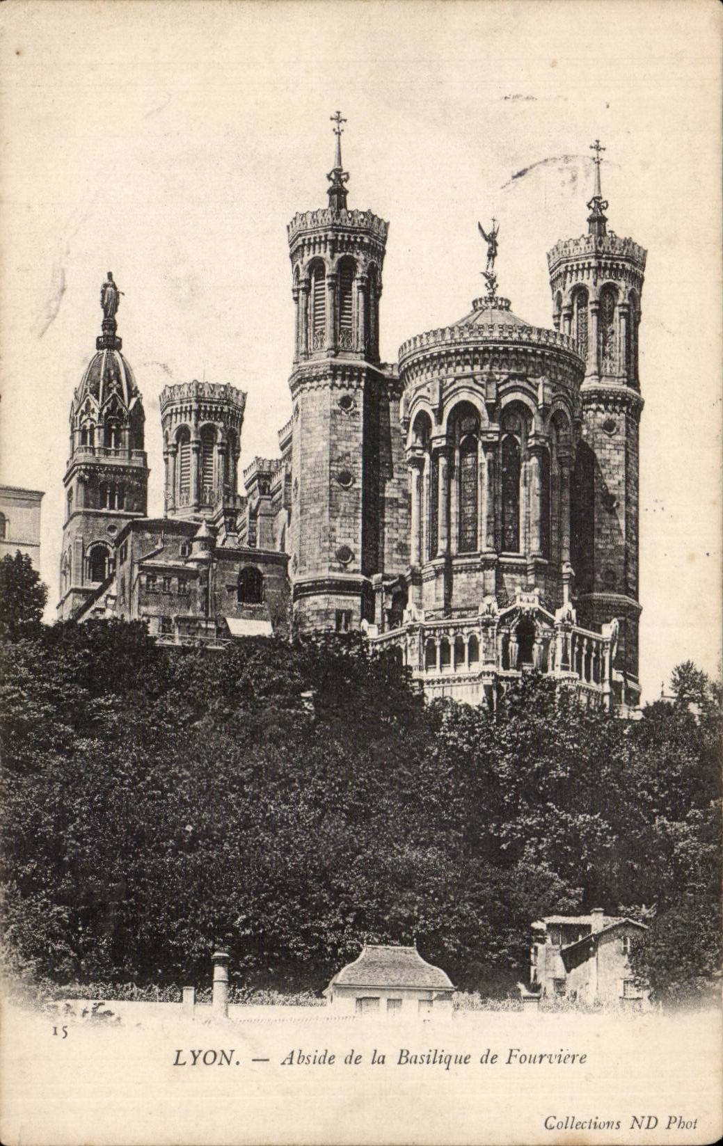 LYON — Abside de la Basilique de Fourvière — Collections ND Phot