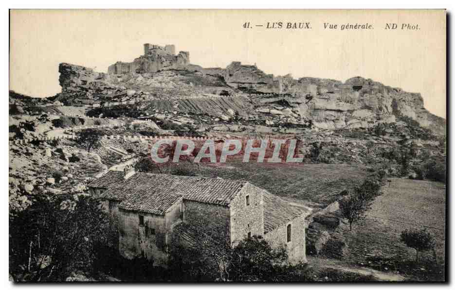 Les Baux — Vista generale — ND Phot.
