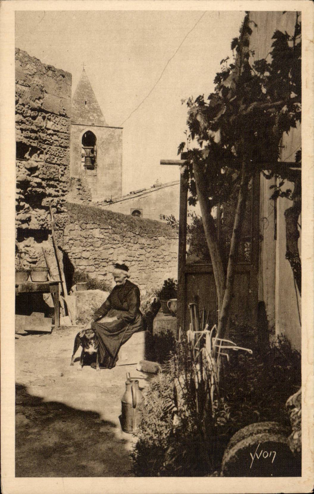 Les Baux (B.-du-R.) — Un Angolo del Vecchio Villaggio — Les Éditions d'Art 'Vieux' Paris