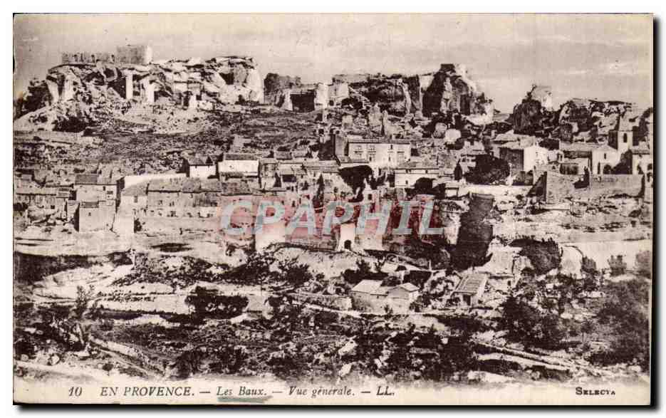 CPA Les Baux Vue generale