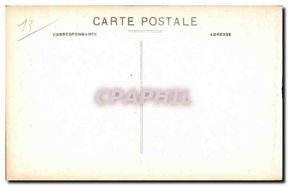 CPA Arles Theatre antique — Rückseite