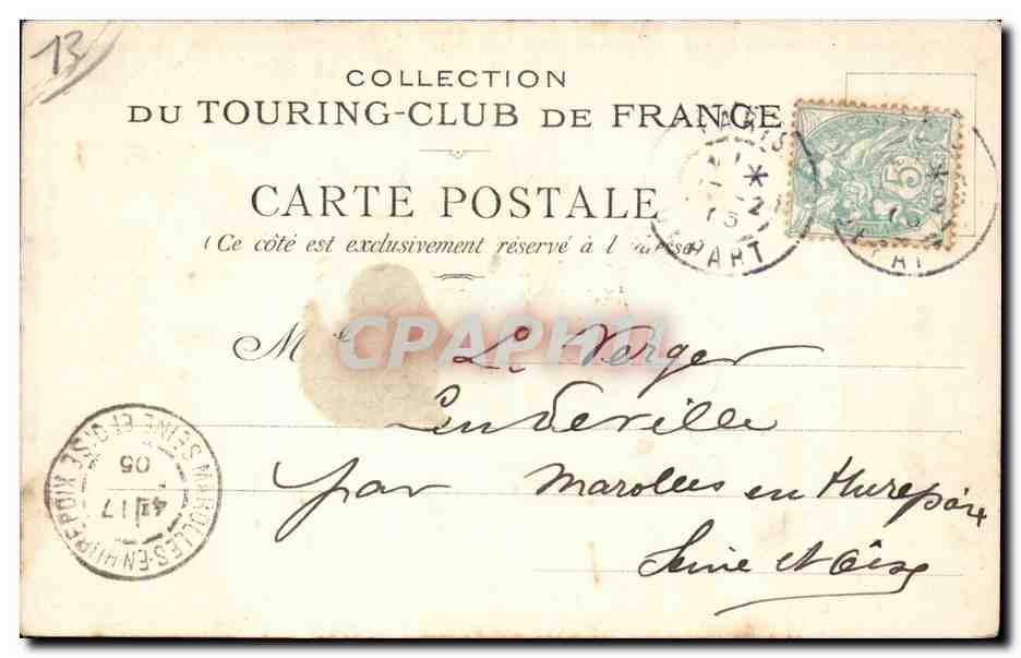 Arles — Place de l'Hôtel de Ville — éditeur Léglé & Robert, n°15 — Rückseite