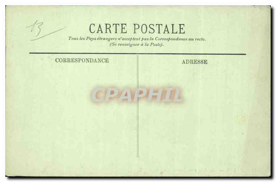 Arles — Les Arènes un jour de Course — LL. n°13 — Rückseite