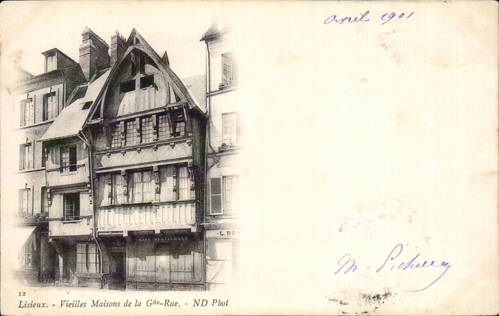 Lisieux - Alte Häuser der Grande-Rue - ND Pbot