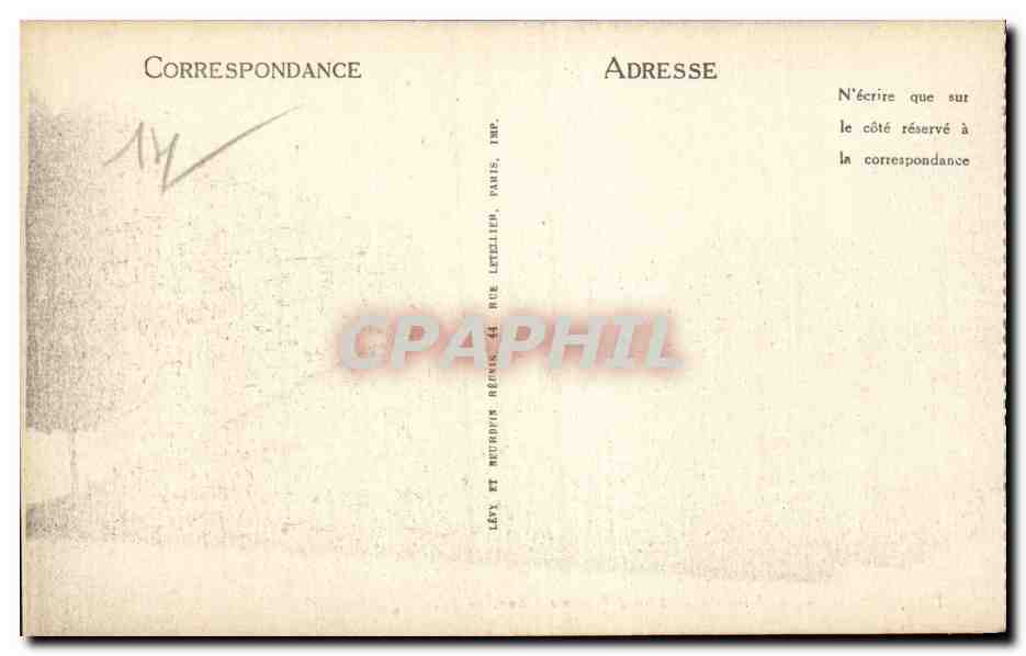 Lisieux — Alte Häuser, Rue au Char — LL — Rückseite