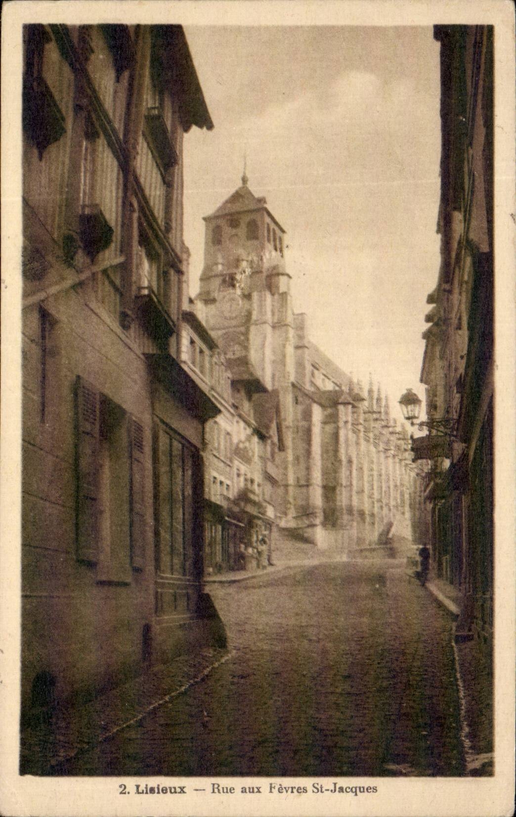 Lisieux — Rue aux Fèvres St-Jacques — Éditeur Art. (Ch. Art. - Lisieux) n°2