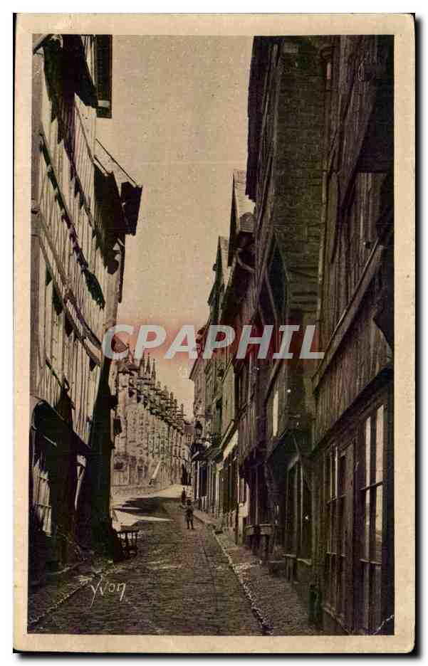 Lisieux - Vieilles Maisons de la Rue aux Fèves — Édition d'Art YVON, Normandie