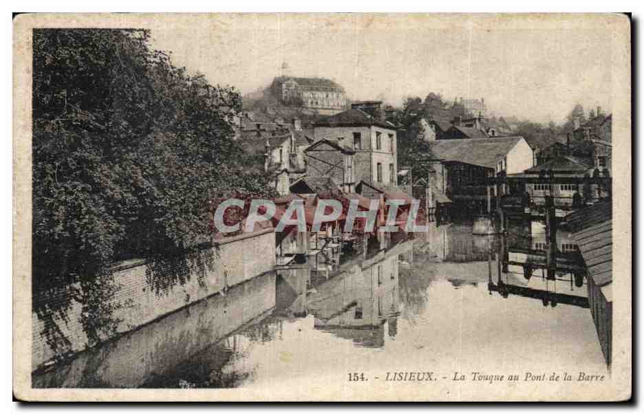 Lisieux - La Touque au Pont de la Barre