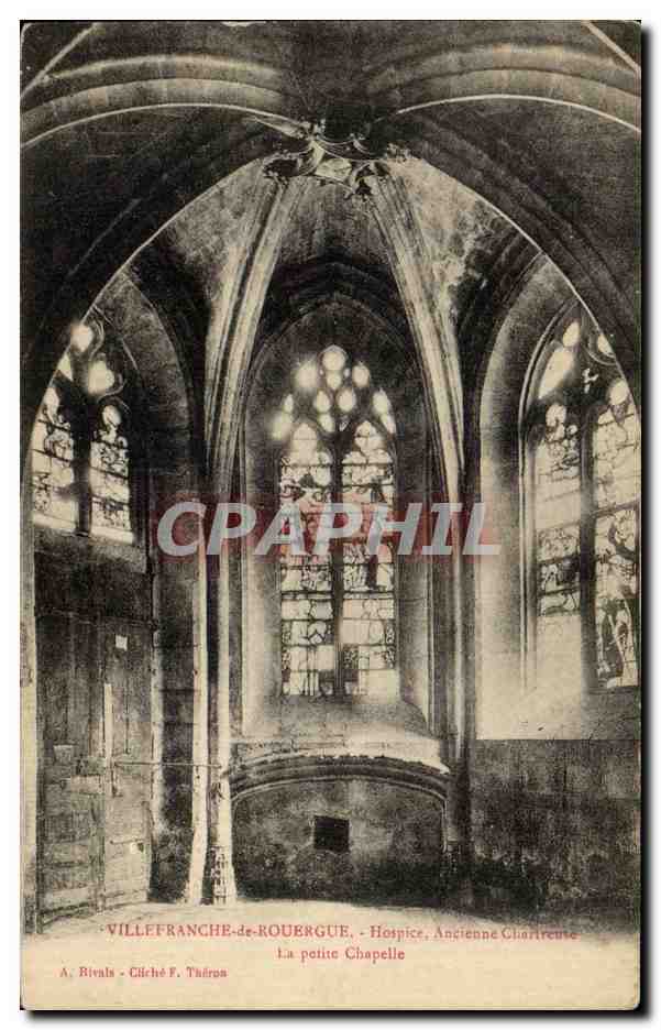 Villefranche-de-Rouergue - Hospice, Ancienne Chapelle - La petite Chapelle — Cliché F. Théron