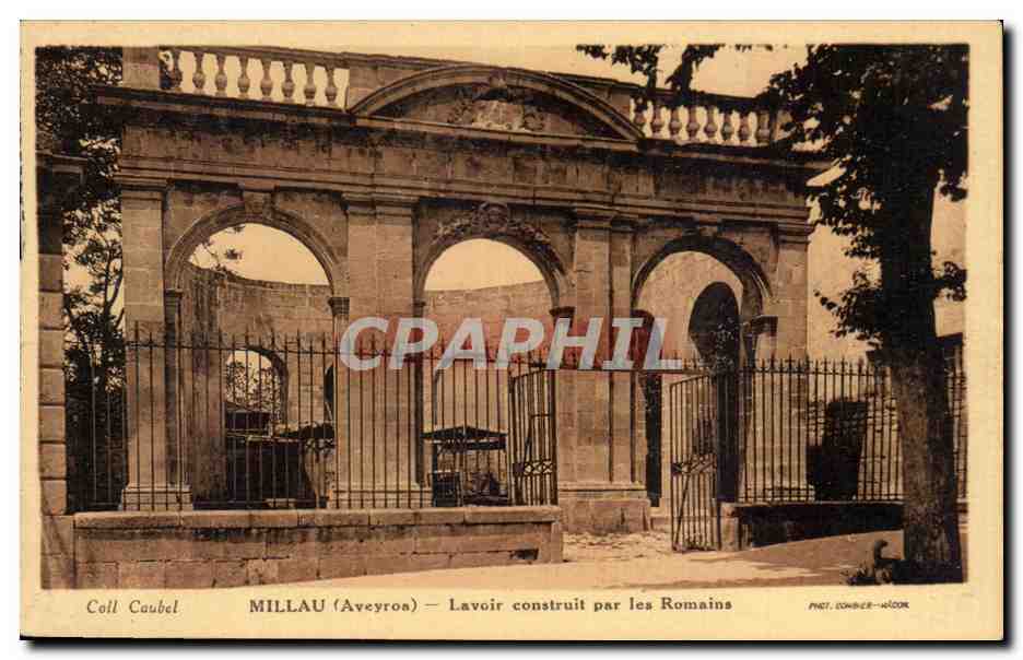 Millau CPA Lavoir construit par les Romains
