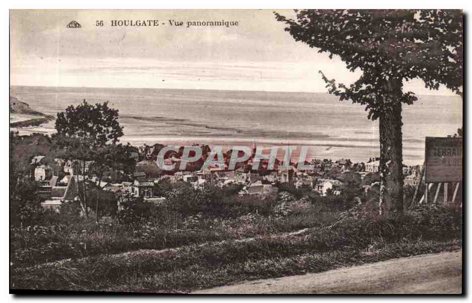 Houlgate - Vue panoramique — série 56 — éditeur Cie Alsaciens des Arts Phonographiques, Strasbourg