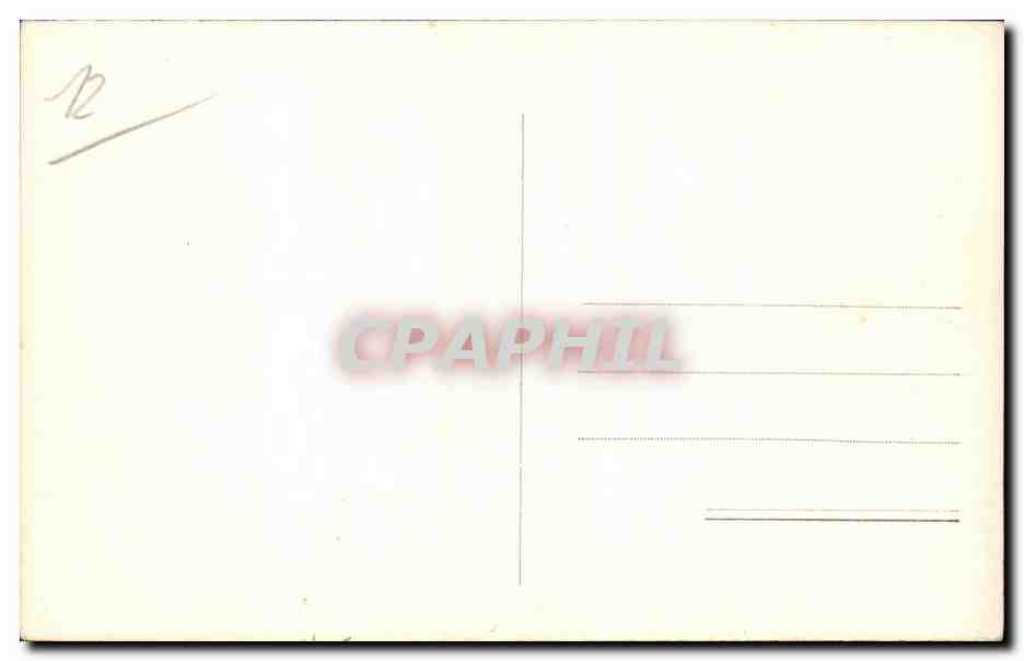 CPA La vallee du Paillon — Rückseite