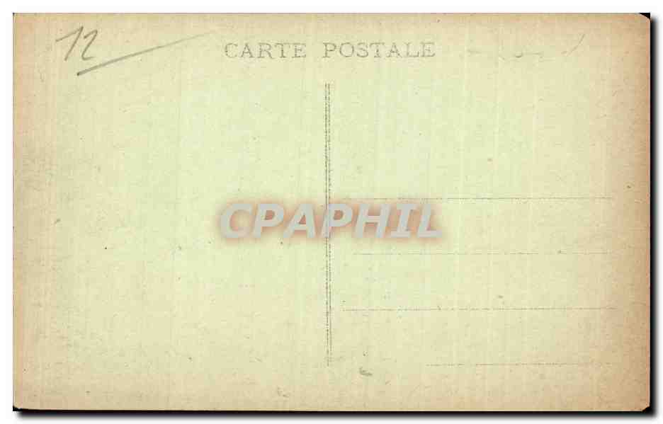 CPA Espalion Ancien palais de justice et pont vieux — Rückseite