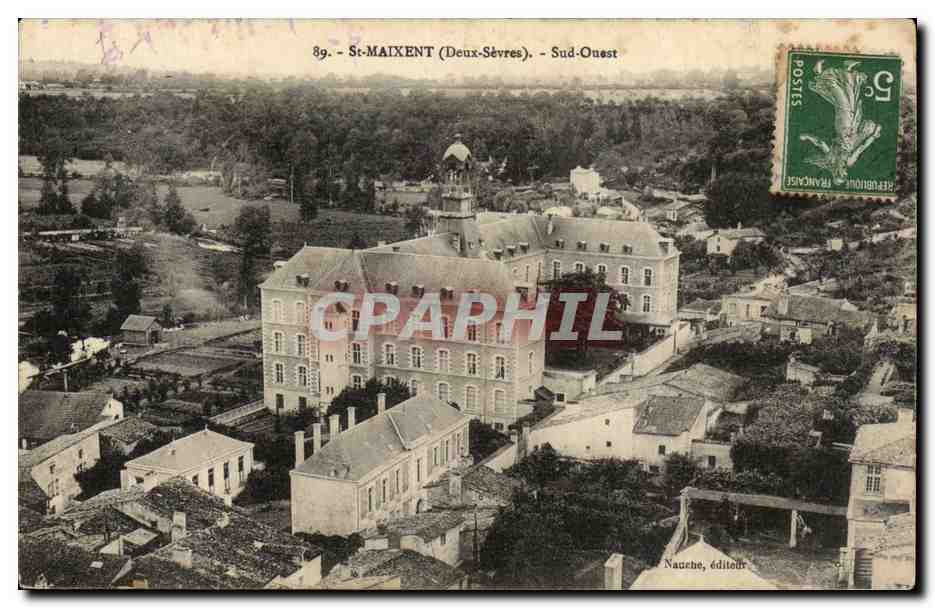 St-Maixent (Deux-Sèvres) - Sud-Ouest — Nauche, éditeur, n°89