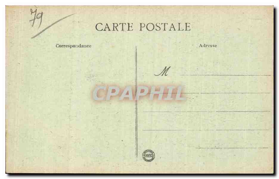 Loublande (D.-S.) - Intérieur de la Chapelle des Rinfillières — Lib. Jehily-Poupin, Mortagne — Reverso
