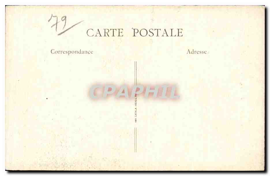 CPA Le grand calvaire de Loublande  — Rückseite