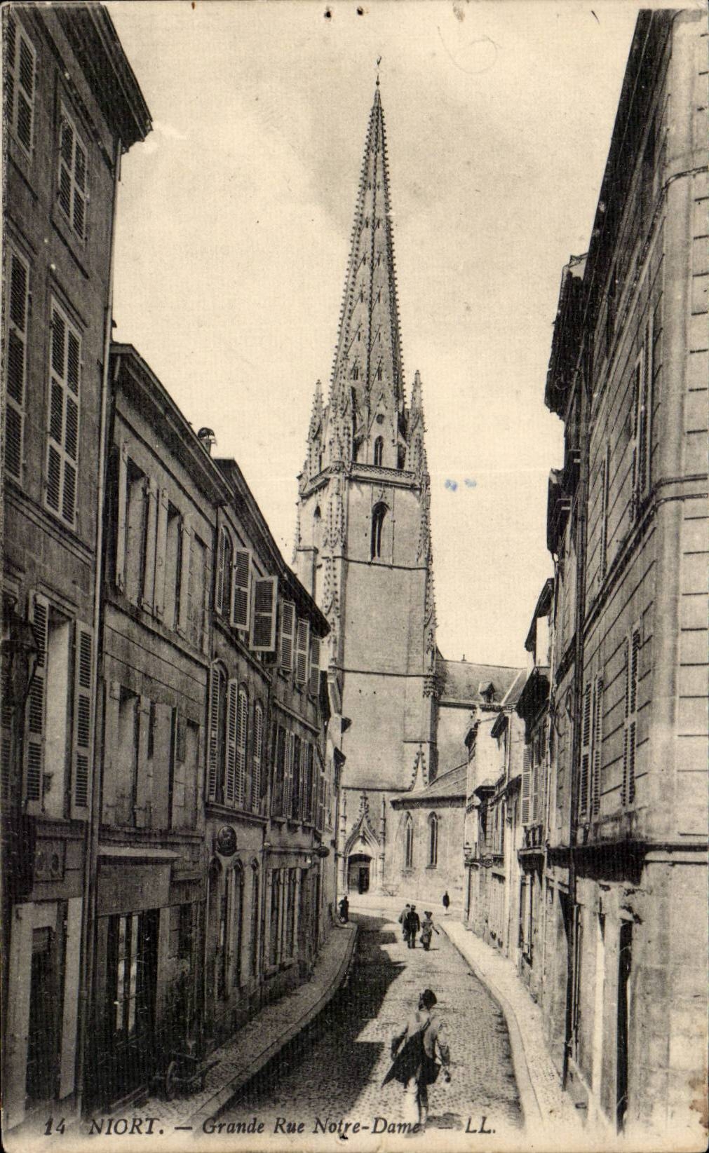CPA Niort Grande rue Notre Dame