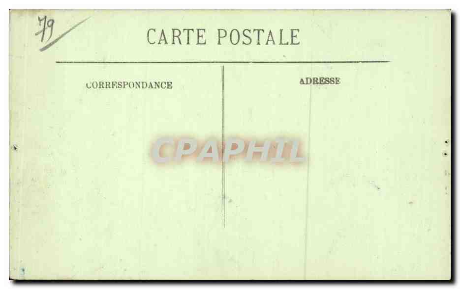 CPA Niort Grande rue Notre Dame — Rückseite
