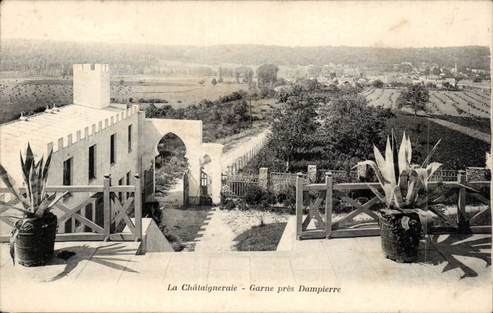 CPA La Chataigneraie Garne pres Dampierre