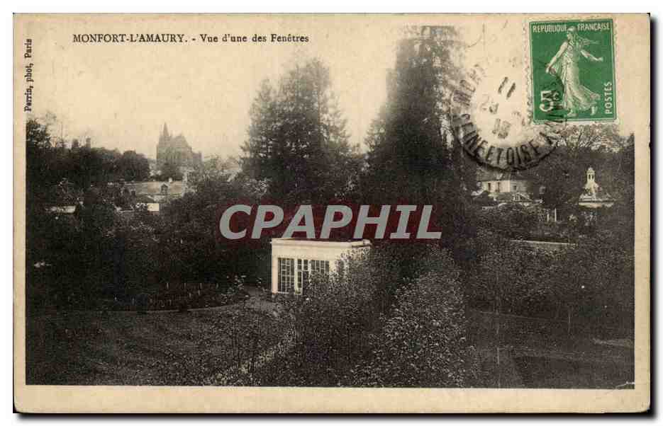 Monfort-l'Amaury - Vista desde una de las Ventanas — París, fot. París