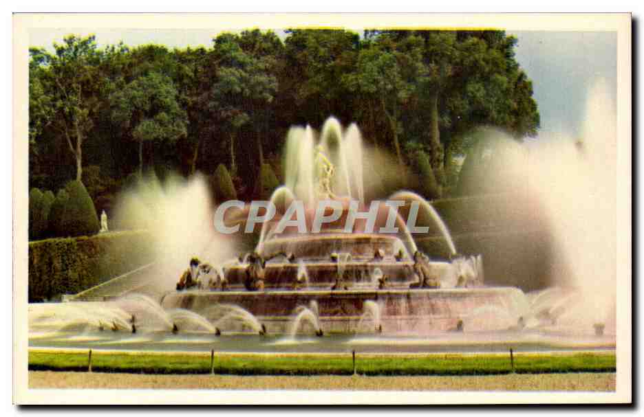 CPA Parc du chateau de Versailles le bassin de Latone