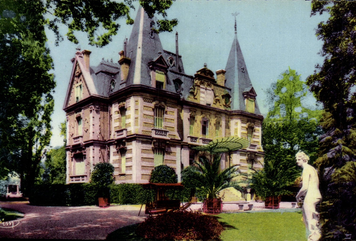 CPA Le Vesinet Villa Josephine Baker