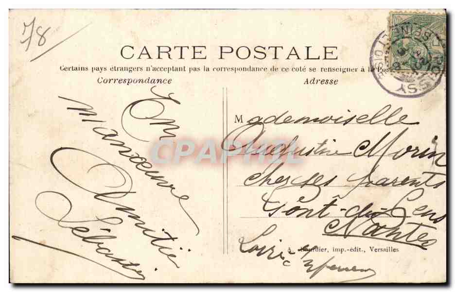 CPA Poissy  — Back