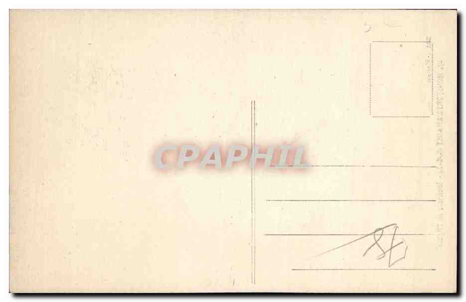 Montfort-l'Amaury (S.-&-O.) — Interior de la Iglesia — Edit. Warrant n°27 — Reverso