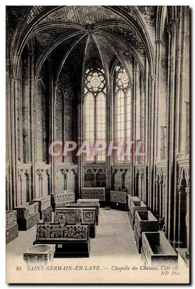 Saint-Germain-en-Laye — Chapelle du Château, Côté est — ND Phot