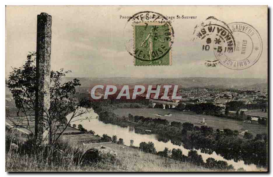 Panorama du Château de Saint-Sauveur — Éditeur : Éd. L. Lépine, n° 78