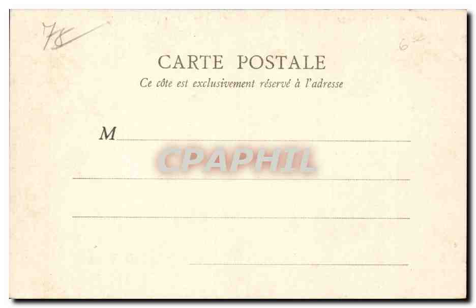 Montfort-l'Amaury — Anciennes fortifications — Papeterie A. Martin (S.-ei-O) — Reverso