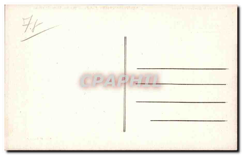Montfort-l'Amaury — Vista de las Torres (siglo X) — Editor J. Vermont, n°4 — Reverso