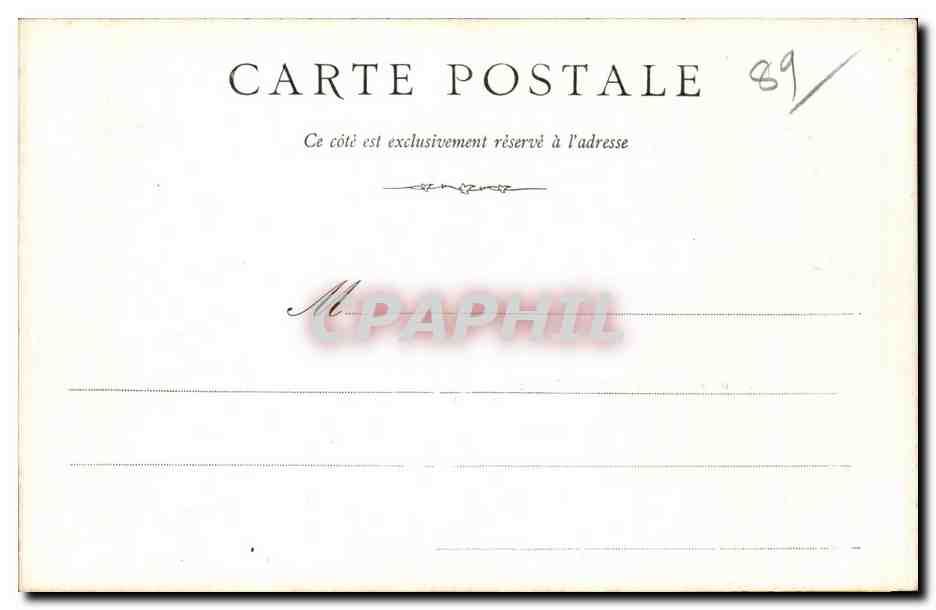 Vallée du Cousin - Pont des Gardes — Avallon, le — Librairie J. Couron, Avallon — Rückseite