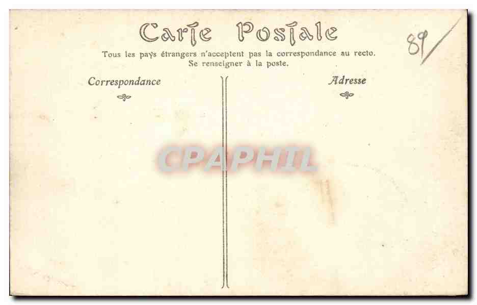 Avallon — Vue sur Cousin-le-Pont, prise des Promenades — éditeur Promenades, n° 15 — Rückseite