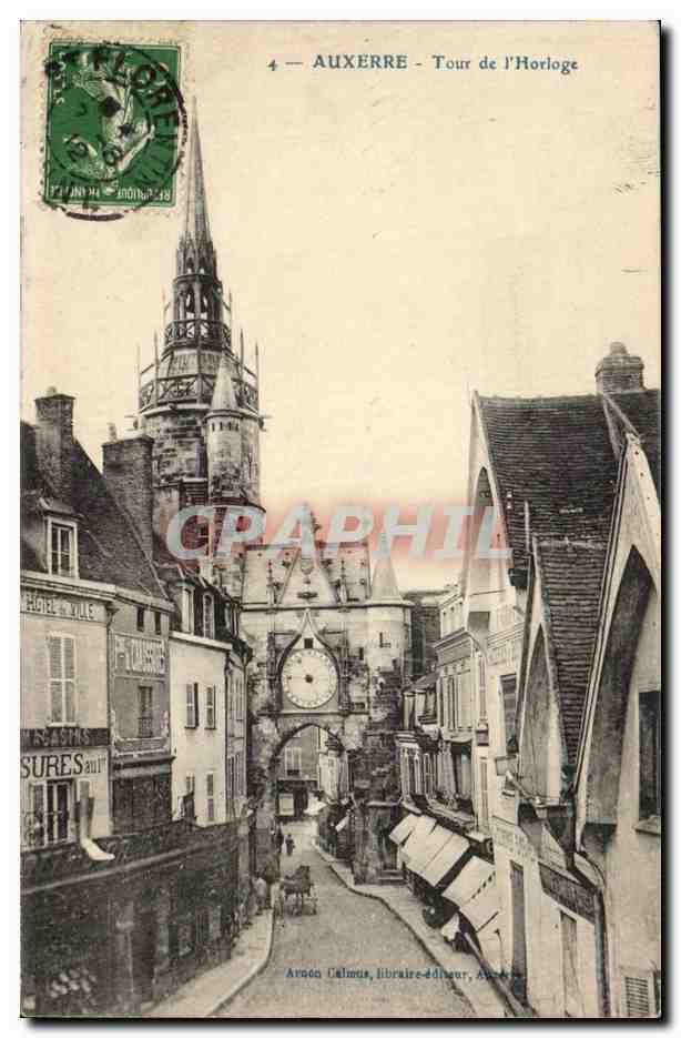 Auxerre CPA Tour de l'horloge