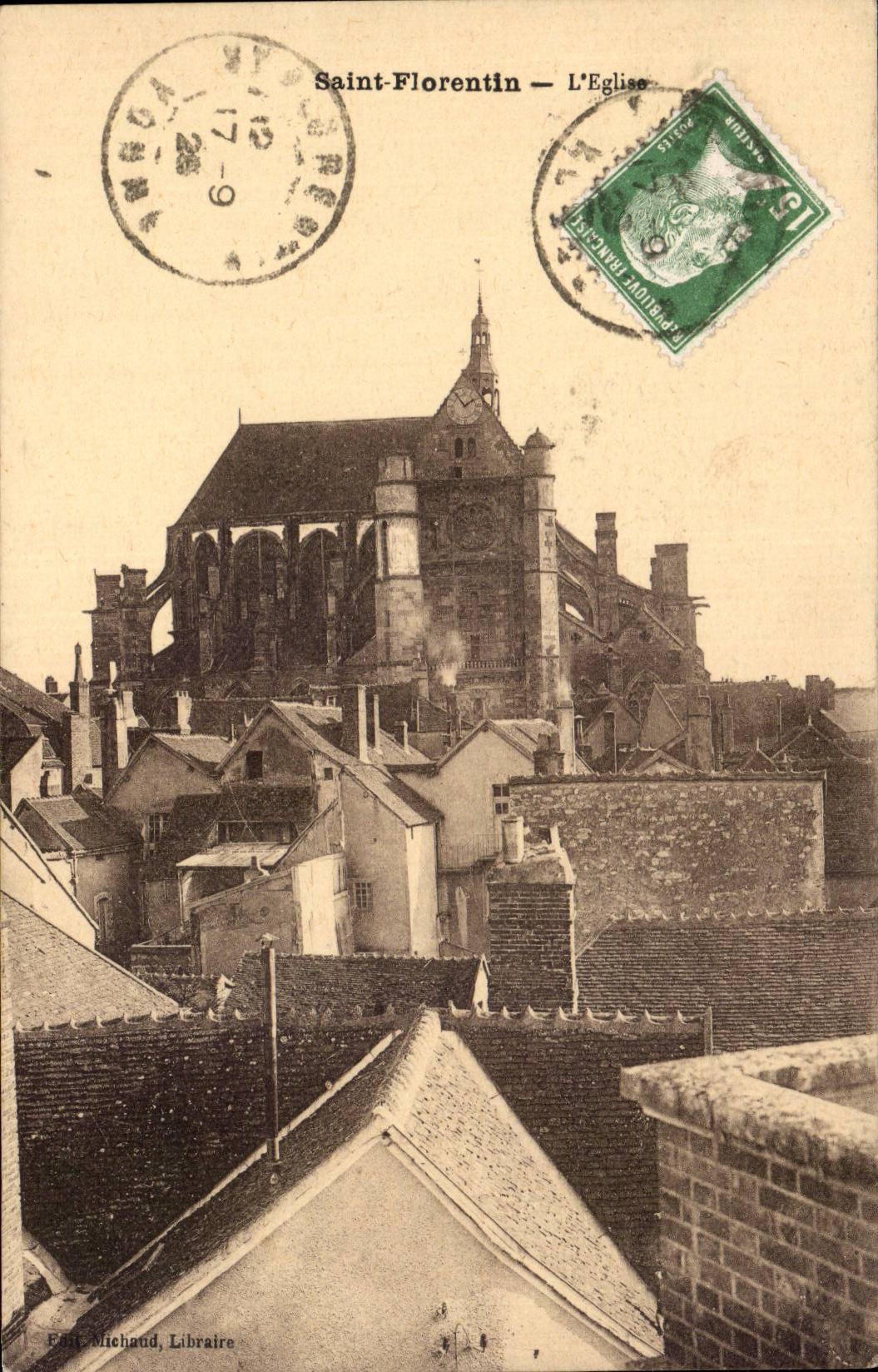 Saint Florentin CPA L'eglise