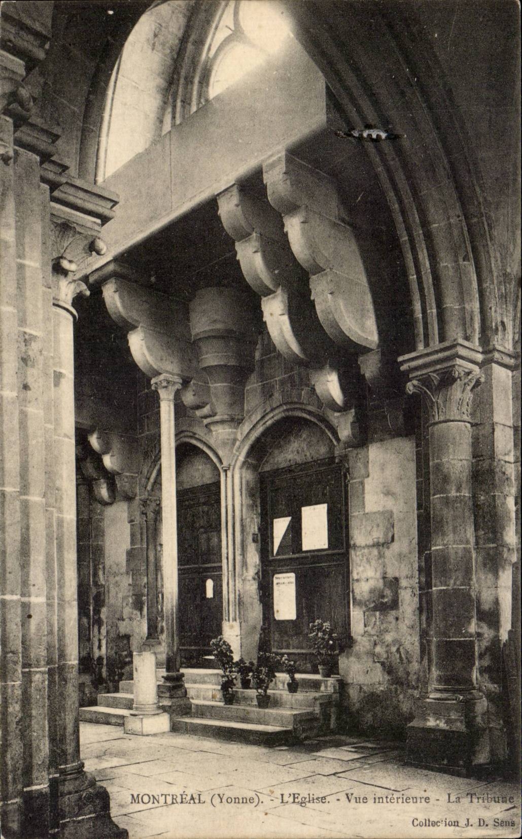 CPA Montreal L'eglise Vue interieure