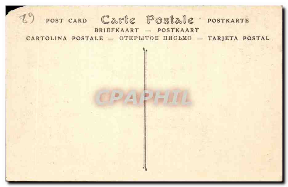Arcy-sur-Cure — Les Grottes, le Passage de Madame — ND Phol — Verso