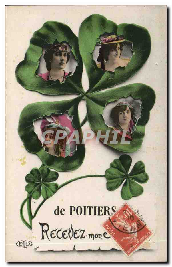 Quatre femmes dans un trèfle — éditeur ELD, série 86 — de POITIERS
