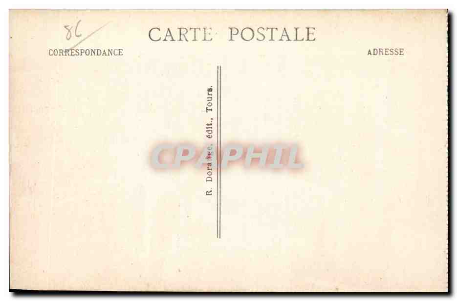 CPA La Roche posay Le chateau ( casino )  — Back
