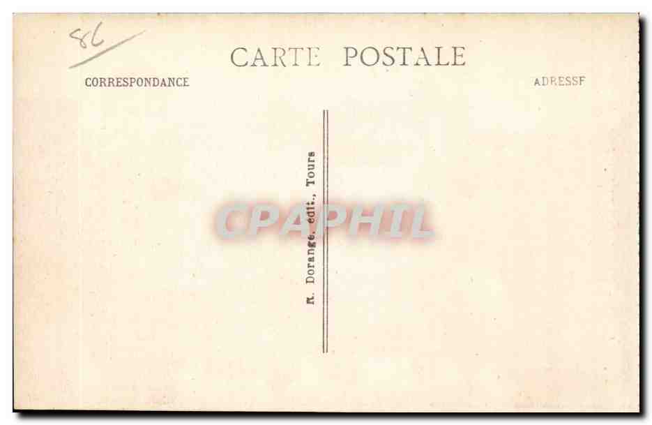 La Porte de Ville — Station Thermale de la ROCHE-POSAY (Vienne) — R. Dorange, Tours, n°4 — Achterkant