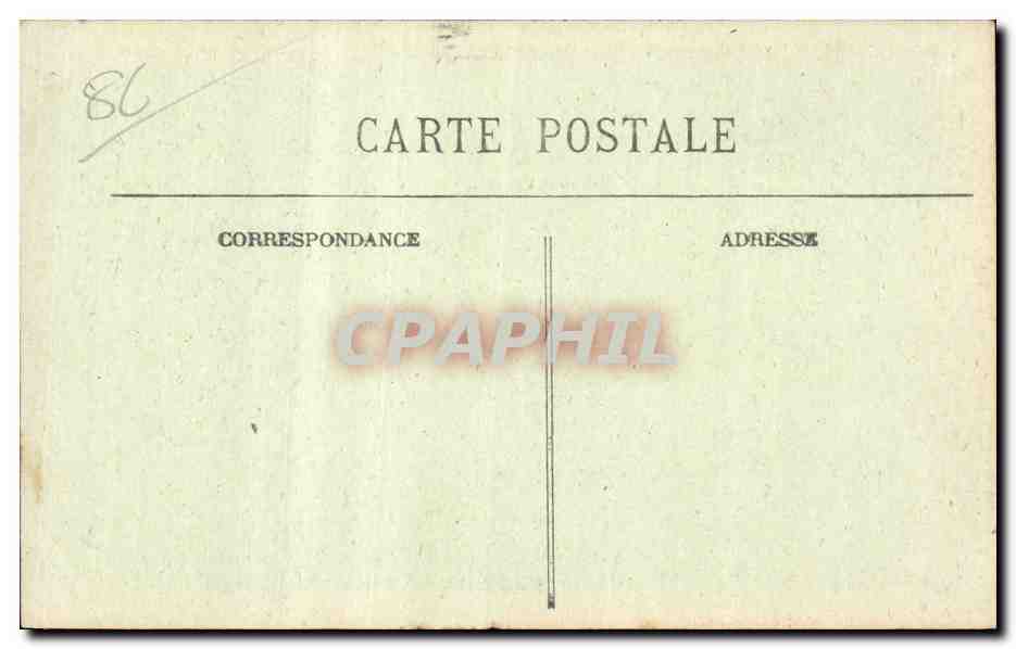 Poitiers (Vienne) — La Prévôté (XVIe siècle) — Vue prise de la rue des Flageolles, sur l'ancienne Place du Pilon — Rückseite