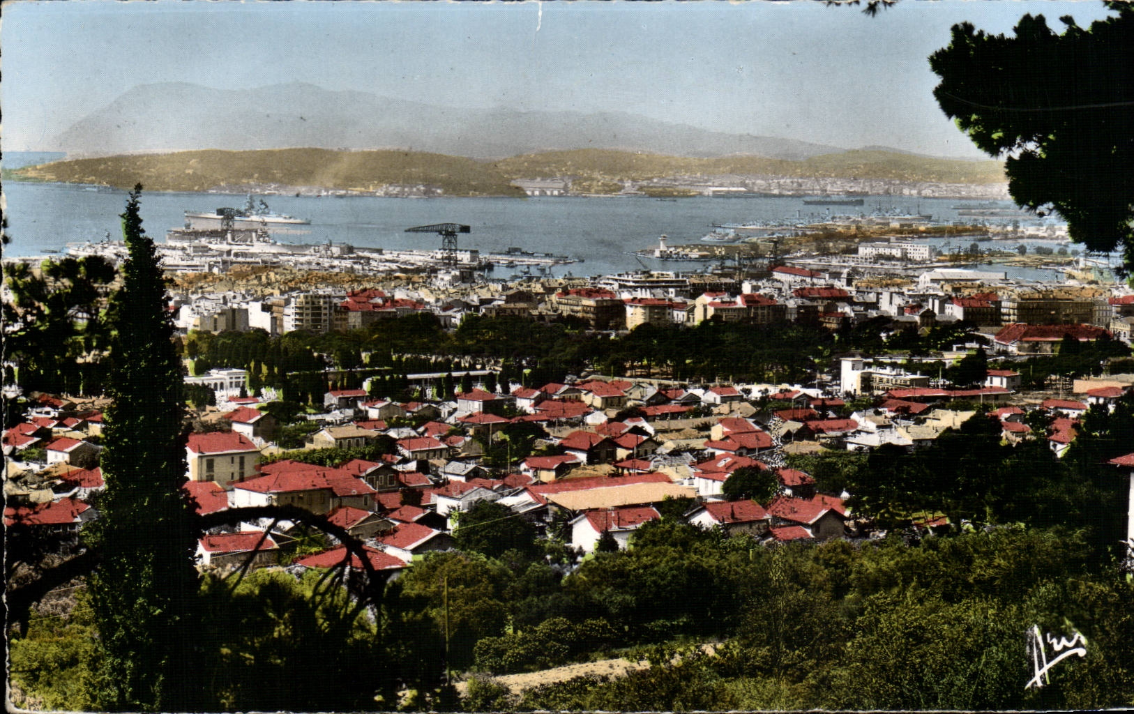 Toulon CPSM Vue generale