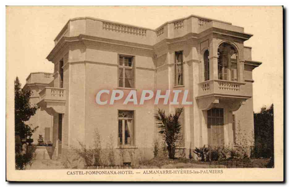 Castel-Pomponiana-Hotel — Almanarre-Hyères-les-Palmiers